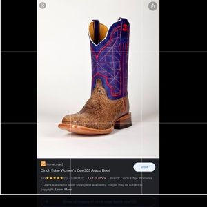 Woman’s Cinch Cowboy Boots